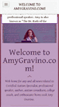 Mobile Screenshot of amygravino.com